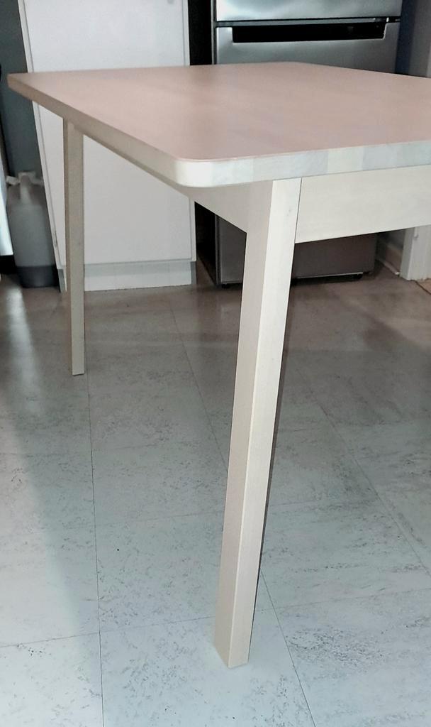 Table de cuisine en bouleau état comme neuf a saisir ↙️ ️️, Huis en Inrichting, Tafels | Eettafels, Nieuw, 100 tot 150 cm, 50 tot 100 cm