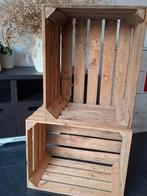Houten fruitkisten: 10 stuks, Ophalen, Minder dan 50 cm, Gebruikt, 50 tot 75 cm