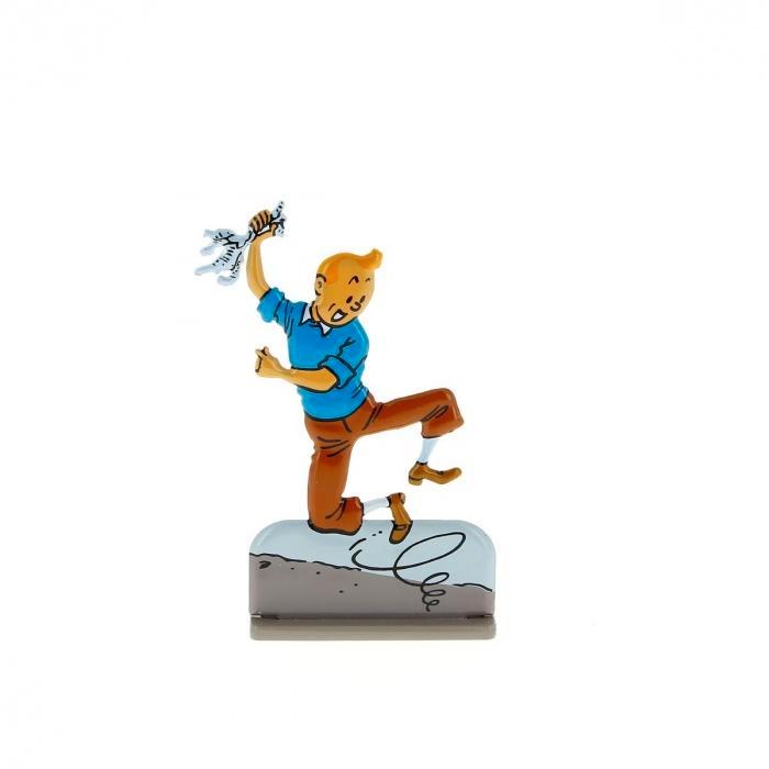 Figurine Tintin en métal (Hergé 2012 )., Verzamelen, Stripfiguren, Nieuw, Beeldje of Figuurtje, Kuifje, Ophalen of Verzenden