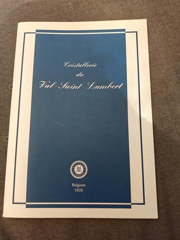 Dealercatalogus van Val Saint Lambert  beschikbaar voor biedingen