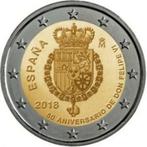 SPANJE : 2 euro 2018 in UNC, Postzegels en Munten, Munten | Europa | Euromunten, 2 euro, Spanje, Losse munt, Verzenden