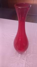 glazen vaas, Huis en Inrichting, Minder dan 50 cm, Glas, Zo goed als nieuw, Ophalen