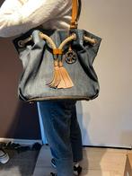 Sac Michael Kors denim & cuir brun, Enlèvement, Comme neuf, Brun