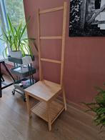 Stoel handdoekrek, Huis en Inrichting, Ophalen, Zo goed als nieuw, Bruin, Handdoekenrek