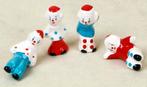 Set van 4 kleine geglazuurde Clowns, Verzamelen, Ophalen of Verzenden, Zo goed als nieuw, Overige typen