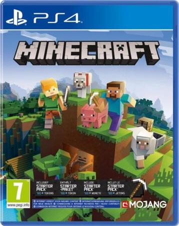 ZGAN PS4 game, minecraft starter collection,geen krasje  beschikbaar voor biedingen