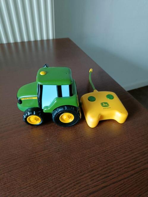 John Deere tractor op afstandsbediening rc, Kinderen en Baby's, Speelgoed |Speelgoedvoertuigen, Gebruikt, Afstandsbediening, Ophalen