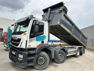 Iveco STRALIS 420 8x2 TIPPER AJK - LIFT + STEERING AXLE - MA beschikbaar voor biedingen