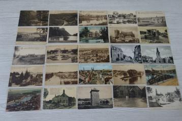 Lot 100 postkaarten België Lot 100 cartes postales Belgique beschikbaar voor biedingen