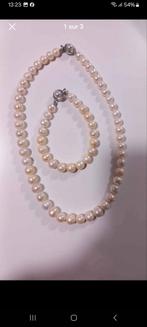 Collier et beacelet perles d'eau douce perles de culture, Bijoux, Sacs & Beauté, Colliers, Comme neuf, Enlèvement ou Envoi