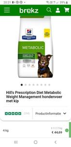 Hills  Mettabolic 4 kg nieuwe zak niet opengedaan, Dieren en Toebehoren, Ophalen