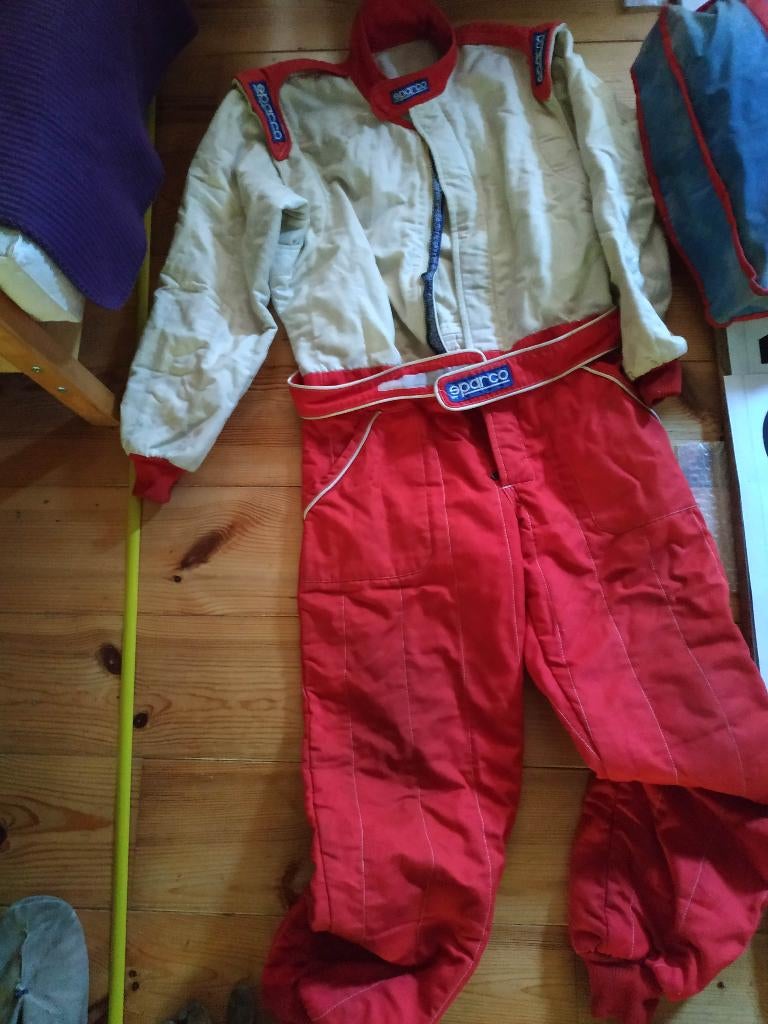 Combinaison Sparco, Sports & Fitness, Karting, Utilisé, Vêtements ou Chaussures, Enlèvement