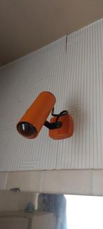 Vintage oranje spot, Ophalen of Verzenden, Gebruikt