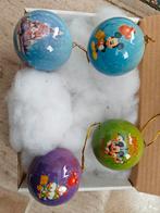 4 Disney kerstballen, Ophalen of Verzenden, Zo goed als nieuw