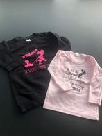Aankondiging broertje/zusje, maat 86, Kinderen en Baby's, Babykleding | Maat 86, Ophalen of Verzenden