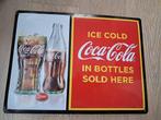 Reclamebord Coc Cola  blik 2018, Ophalen of Verzenden, Gebruikt, Reclamebord