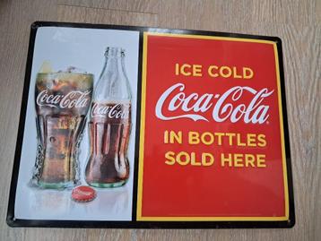 Reclamebord Coc Cola  blik 2018 beschikbaar voor biedingen