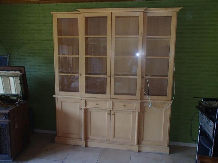 vitrine, Maison & Meubles, Armoires | Vitrines, Utilisé, Avec tiroir(s), Avec porte(s), Avec tablette(s), Autres essences de bois