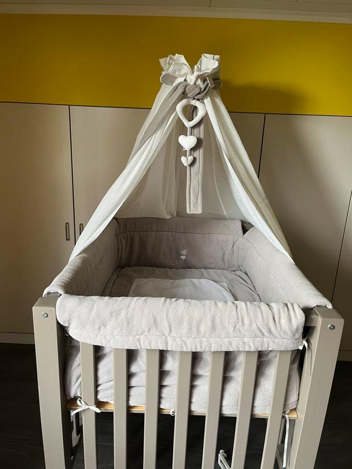 Quax Park en toebehoren, Kinderen en Baby's, Babyparken, Zo goed als nieuw, Rechthoekig, In hoogte verstelbaar, Boxkleed, Ophalen