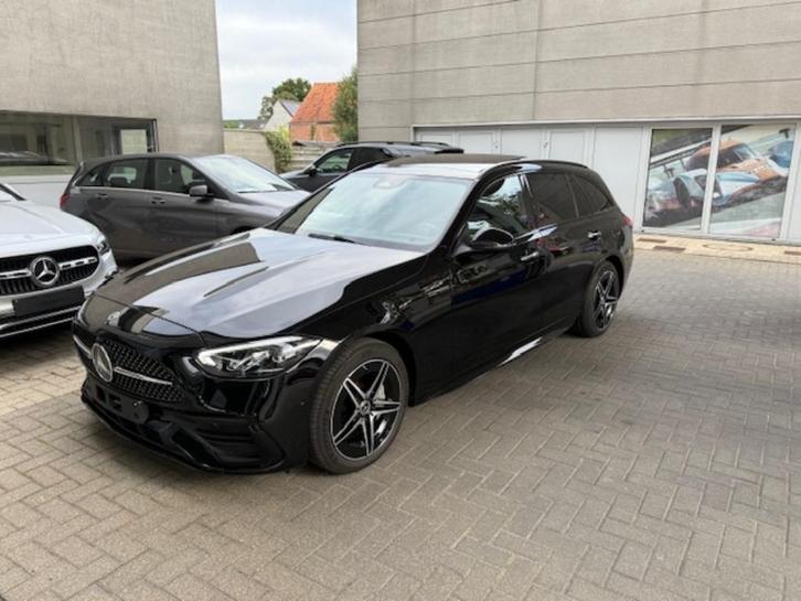 C 300e Break  Amg Pano NightP Memory KeyLs Carplay, Auto's, Mercedes-Benz, Bedrijf, Te koop, C-Klasse, ABS, Achteruitrijcamera