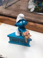 Smurf met varken, Verzamelen, Smurfen, Ophalen of Verzenden, Zo goed als nieuw