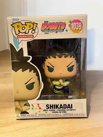 Figurine POP Animation Boruto 1039 Shikadai neuve, Enlèvement ou Envoi, Neuf, Humain
