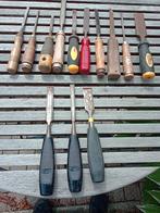 steekbeitels voor houtbewerking., Doe-het-zelf en Bouw, Ophalen, Gebruikt