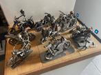 Stalen miniatuur motors, Motoren, Ophalen of Verzenden