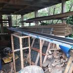 Zinken dakgoot geprofileerd, Ophalen, 2 tot 4 meter, Nieuw, Zink