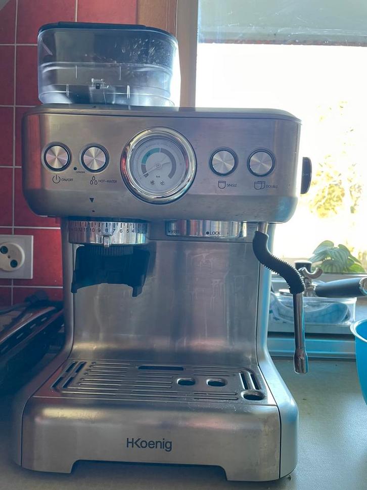 Espresso machine, Electroménager, Cafetières, Comme neuf, Enlèvement