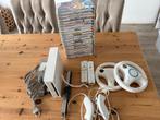 Nintendo Wii + 20 games en accessoires, Ophalen, Zo goed als nieuw