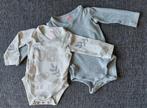 2 meegroei overslag body's maat 62, Kinderen en Baby's, Babykleding | Maat 62, Ophalen, Zo goed als nieuw