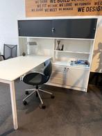 Bureau 180x80 met kast - showroomverkoop, Enlèvement, Bureau, Neuf