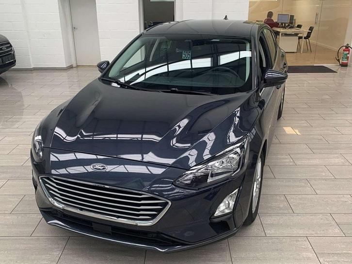 Ford Focus EcoBlue Titanium (bj 2021), Auto's, Ford, Te koop, Focus, Metaalkleur, Diesel, Break, Handgeschakeld, Blauw, Grijs