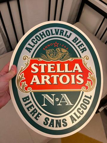 Plaque Stella Artois beschikbaar voor biedingen