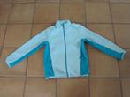 turquoise fleece vest maat 128, Fille, Pull ou Veste, Utilisé, Enlèvement ou Envoi