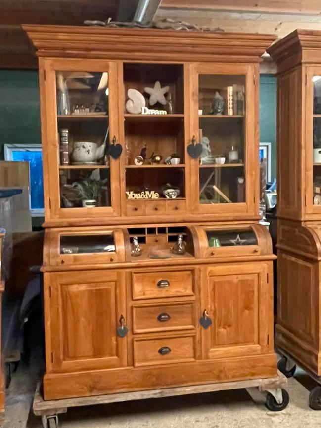 BLACK FRIDAY Apothekerskast €1750 NU €1250,- INCL BEZORGING., Huis en Inrichting, Kasten | Buffetkasten, Nieuw, 200 cm of meer