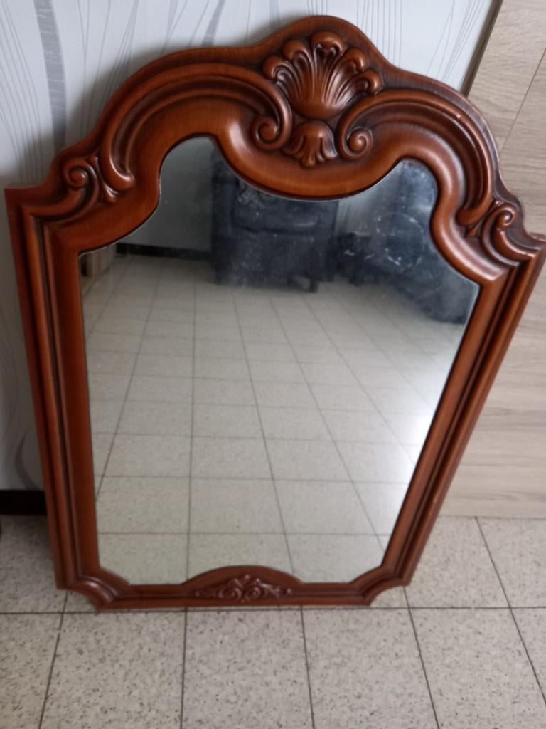 Miroir  en teck