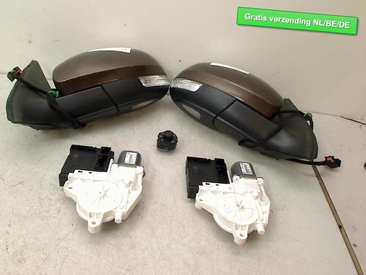 SPIEGELSET inklap Volkswagen Tiguan (5N1 / 2) (1k8959565a), Auto-onderdelen, Spiegels, Volkswagen, Gebruikt