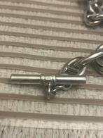 Zilveren (925) ketting. lookalike Hermès Ever Chaine d’Ancre, Handtassen en Accessoires, Ophalen, Zo goed als nieuw