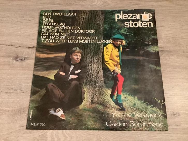 Gaston Bergmans-Yvonne Verbeeck (Plezante stoten), Cd's en Dvd's, Vinyl | Nederlandstalig, Gebruikt, Overige genres, 12 inch, Verzenden