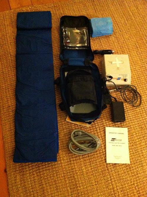 Electrische dekenset (oplaadbaar) medische dienst US army, Diversen, Braces