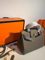 Hermès Birkin 25 Sellier Epsom Étoupe, Neuf, Cuir véritable, Enlèvement ou Envoi, Autres couleurs