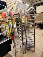Regaalwagens/RVS Regaalwagen/Broodkar voor bakkerij L:6, Ophalen of Verzenden, Zo goed als nieuw