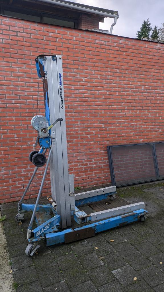 Genie Lift SLA-10 400kg!, Doe-het-zelf en Bouw, Lieren en Takels, Gebruikt, Handmatig, Ophalen