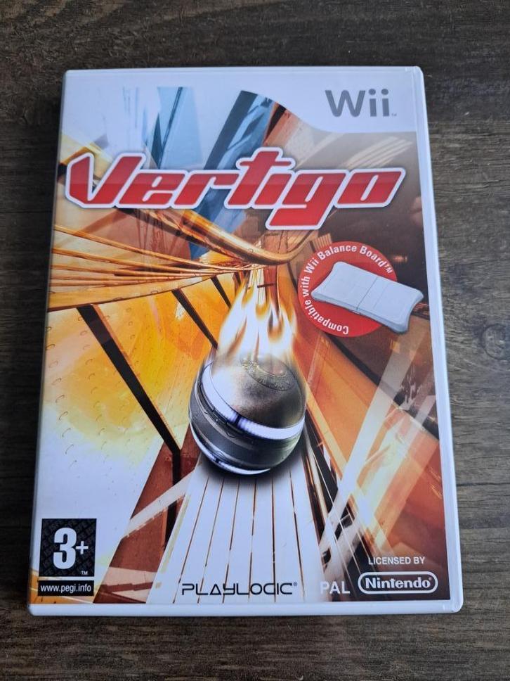 Vertigo (Nintendo Wii) CIB, Games en Spelcomputers, Games | Nintendo Wii, Zo goed als nieuw, Racen en Vliegen, 3 spelers of meer