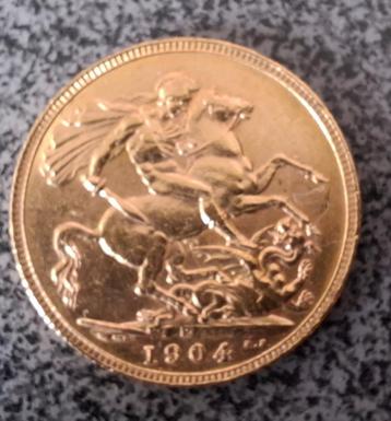 Gouden soeverein 1904 — Edward VII 1904 beschikbaar voor biedingen