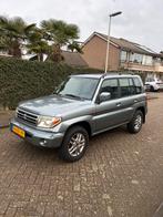 Mitsubishi Pajero pinin shogun 1.8i 4x4 LANG 5DRS 2003 AIRCO, Autos, Mitsubishi, Argent ou Gris, Achat, Boîte manuelle, Bleu
