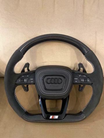 Audi Carbon Alcantara Stuurwiel RS3 RS4 RS5 A3 A4 Q3 Q5 Q7