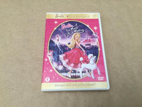 Dvd film Barbie La magie de la mode in Nederlans en Frans, Cd's en Dvd's, Dvd's | Kinderen en Jeugd, Zo goed als nieuw, Film, Poppen